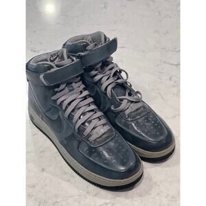 NWOB Nike‎ Men’s Air Force 1 High Vacutech Supreme Lace Up Sneakers Size 12 Gray